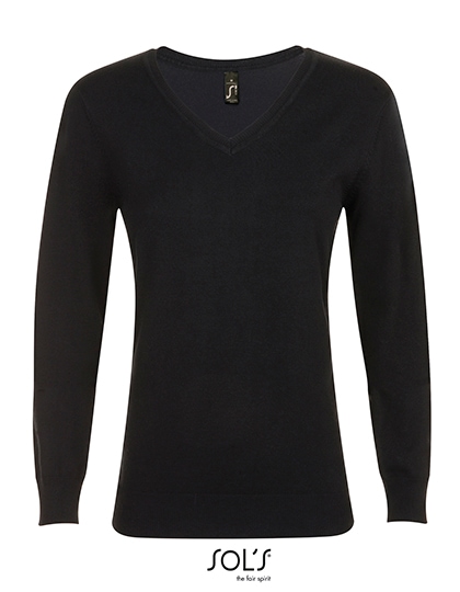 Figurbetonter Viskose Damen-Strickpullover "Glory"