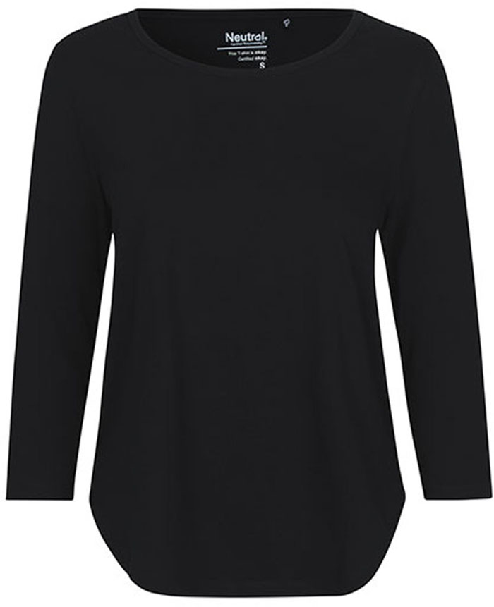 3/4-Arm Damen-T-Shirt aus Fairtrade-Baumwolle