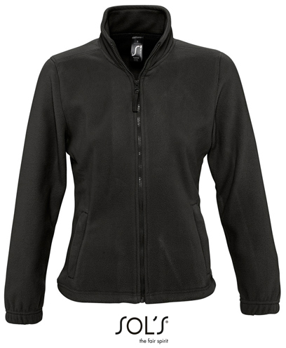 Klassische Damen-Fleecejacke "North" mit Stehkragen