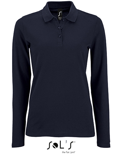 Damen Langarm-Poloshirt "Perfect"