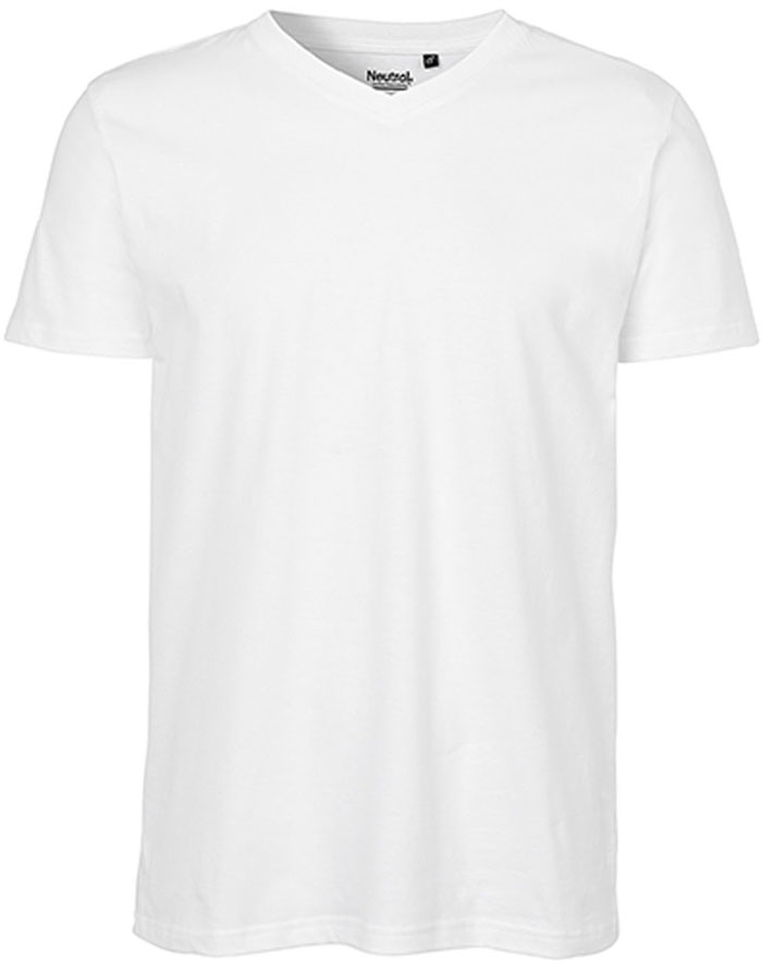 V-Neck Herren-T-Shirt aus Fairtrade-Baumwolle