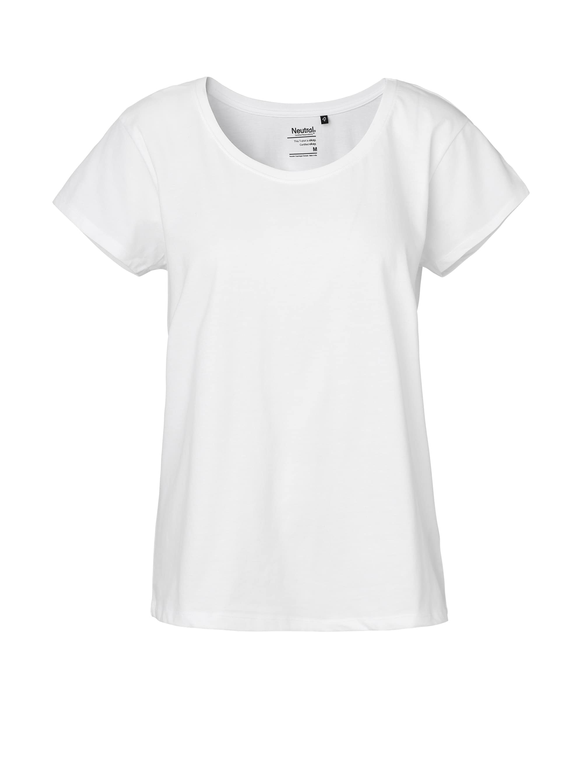 Weit geschnittenes Damen-T-Shirt aus Fairtrade-Baumwolle