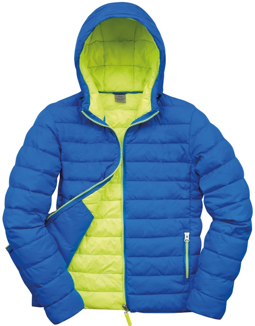 Modische Herren-Pufferjacke "Snow Bird" mit Kontrastfutter