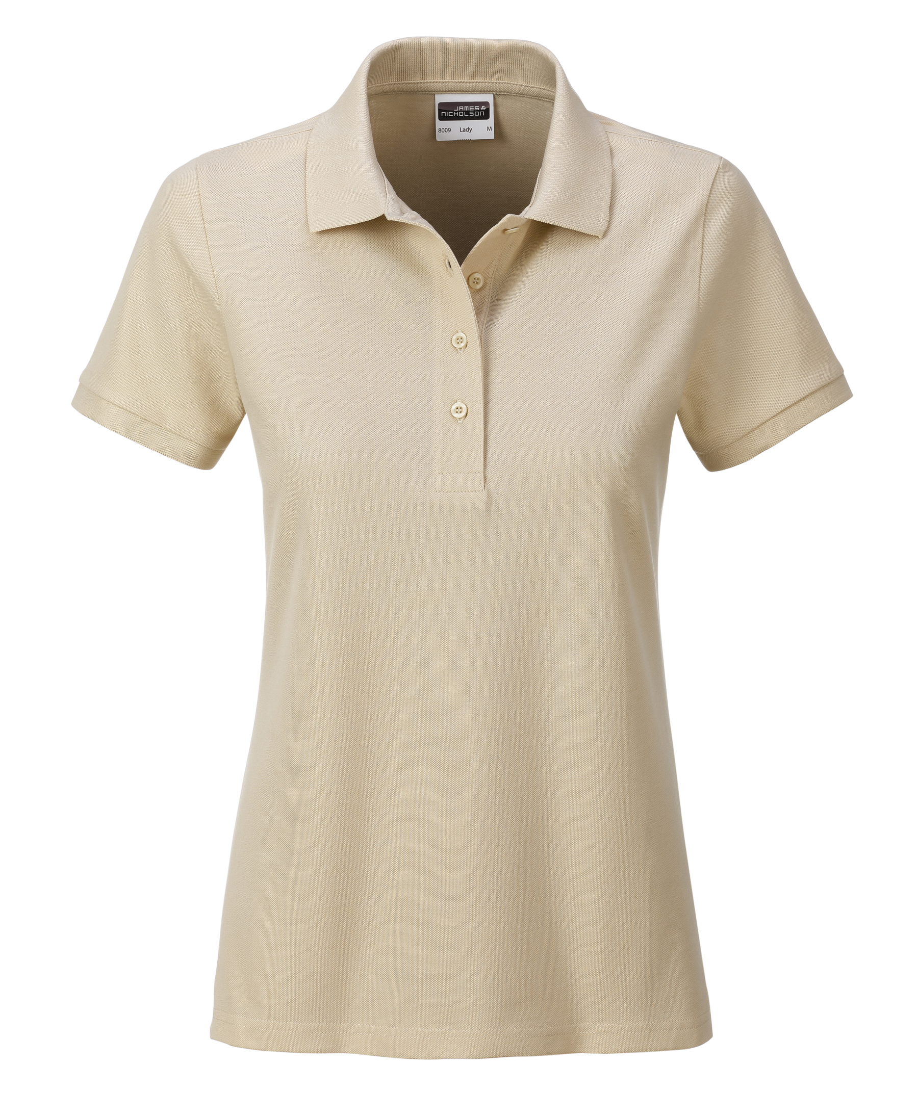 Basic Damen-Poloshirt aus Bio-Baumwolle