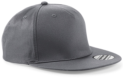 Basic Flat Brim Snapback-Cap