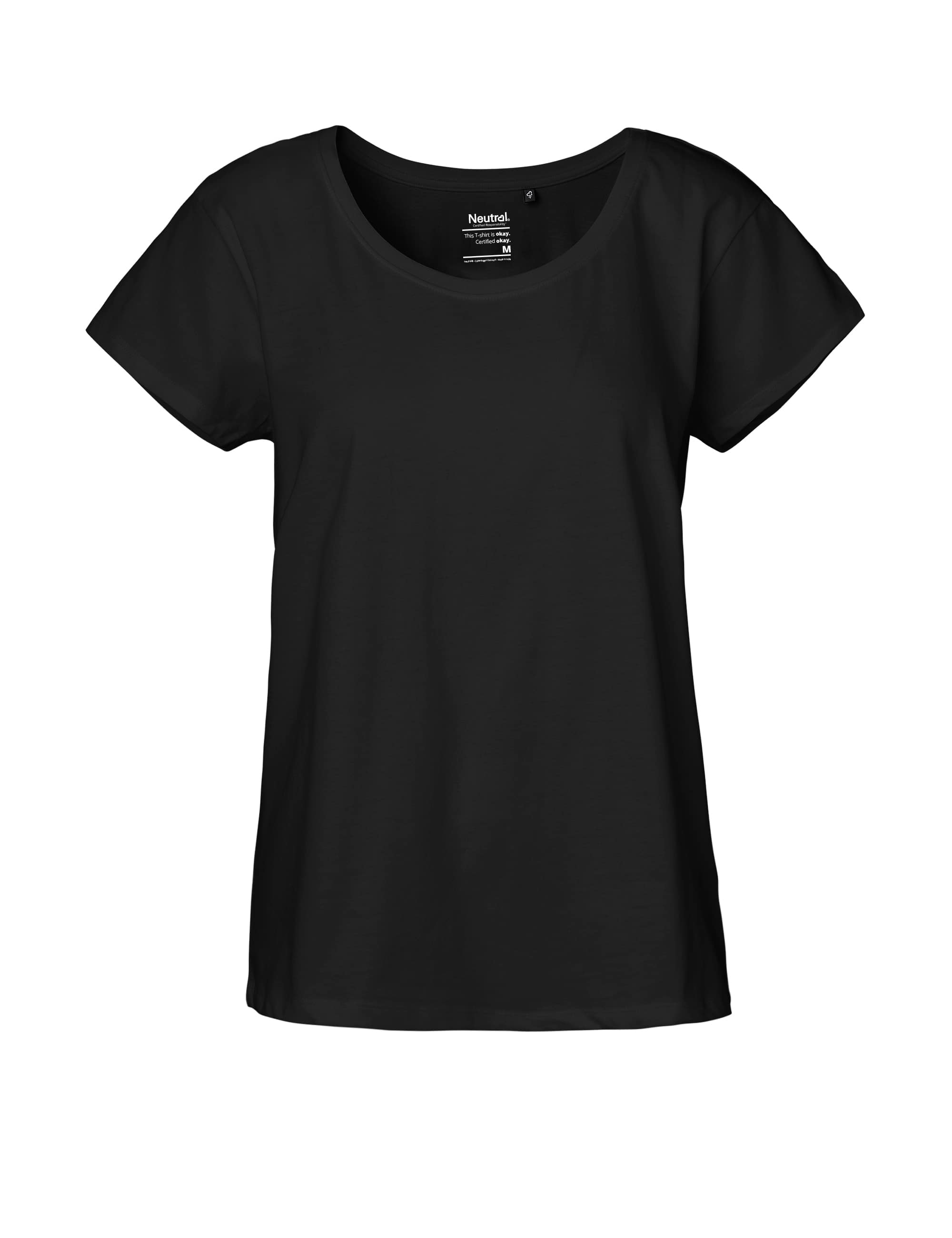 Weit geschnittenes Damen-T-Shirt aus Fairtrade-Baumwolle