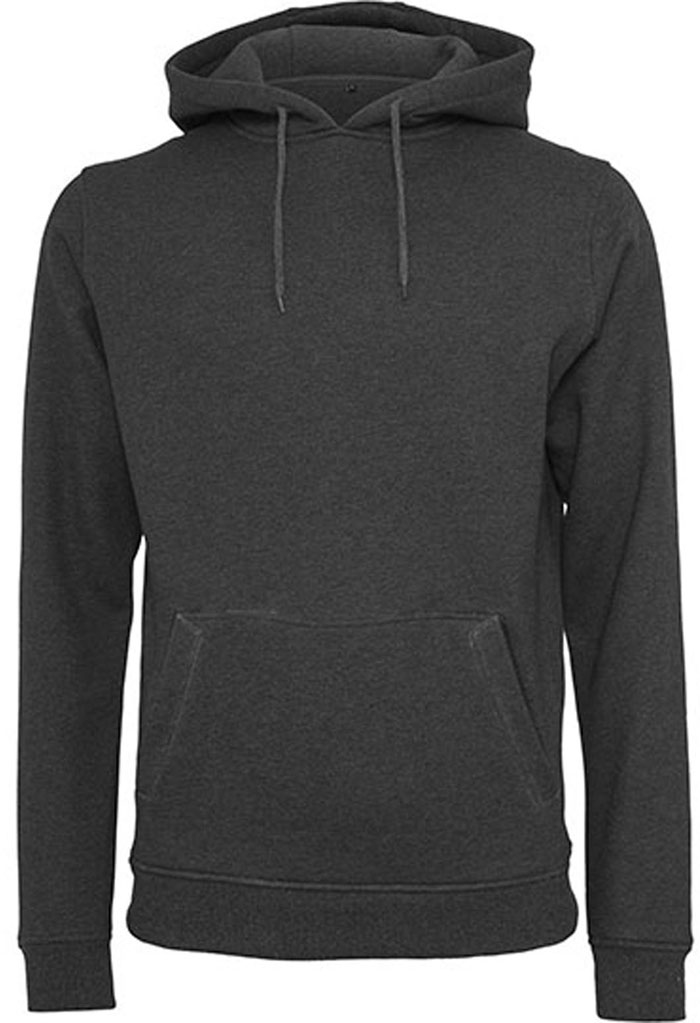 Schwerer flauschiger Herren-Hoodie mit Kängurutasche