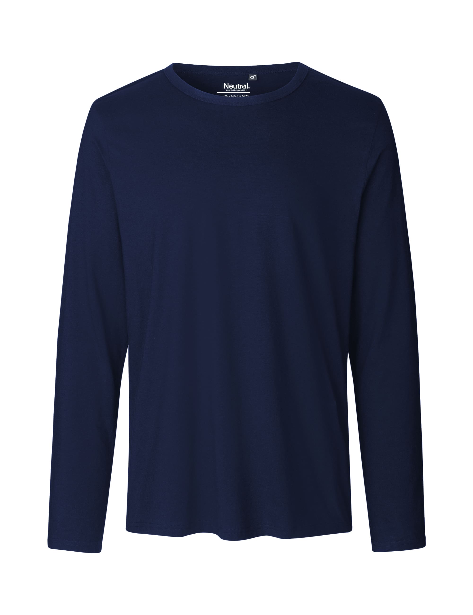 Herren-Longsleeve aus Fairtrade-Baumwolle