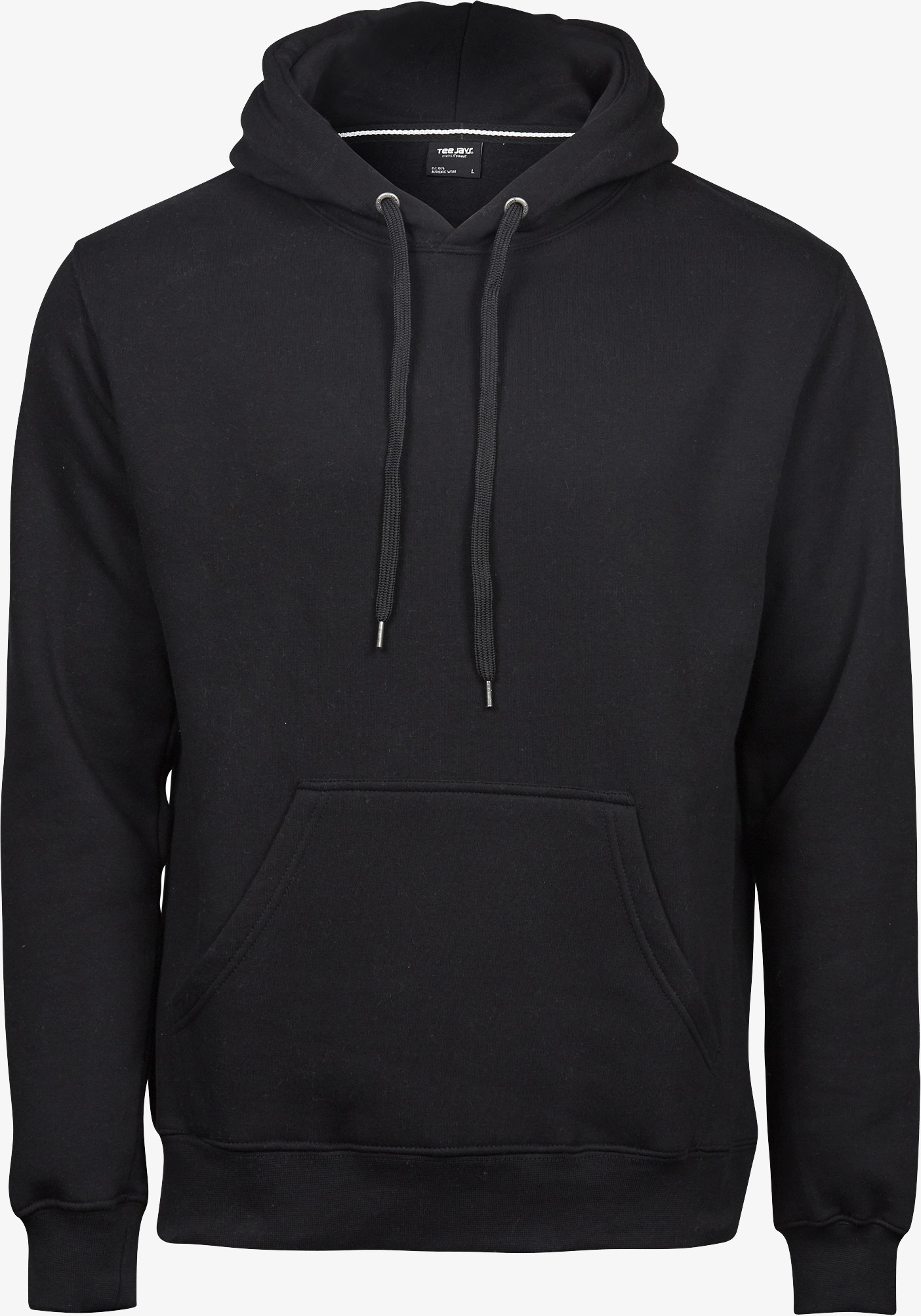 Flauschiger Basic Herren-Hoodie