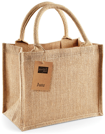 6 Liter Jute-Geschenktasche