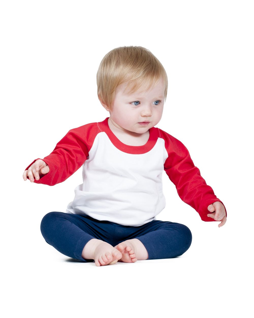 Leichtes Baseball-T-Shirt für Babys und Kleinkinder