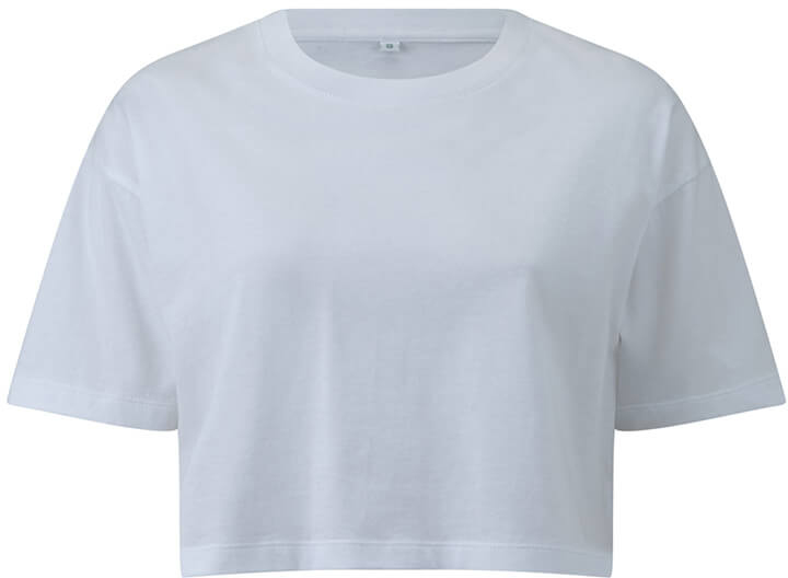 Leichtes Damen Cropped T-Shirt aus Bio-Baumwolle