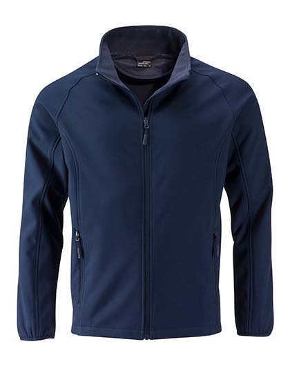 Basic Herren-Softshelljacke mit Kinnschutz