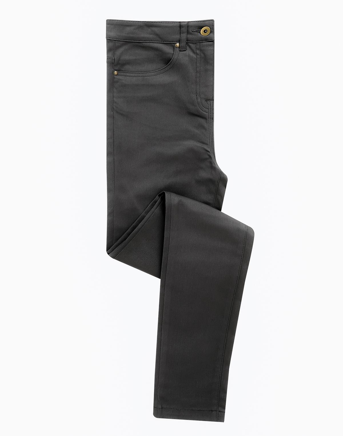 Strapazierfähige Slim Fit Damen-Chino