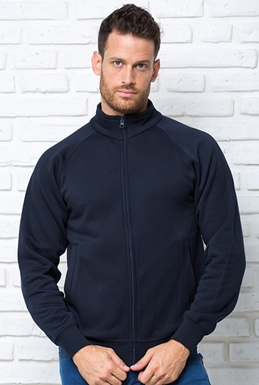 Basic Herren-Sweatjacke