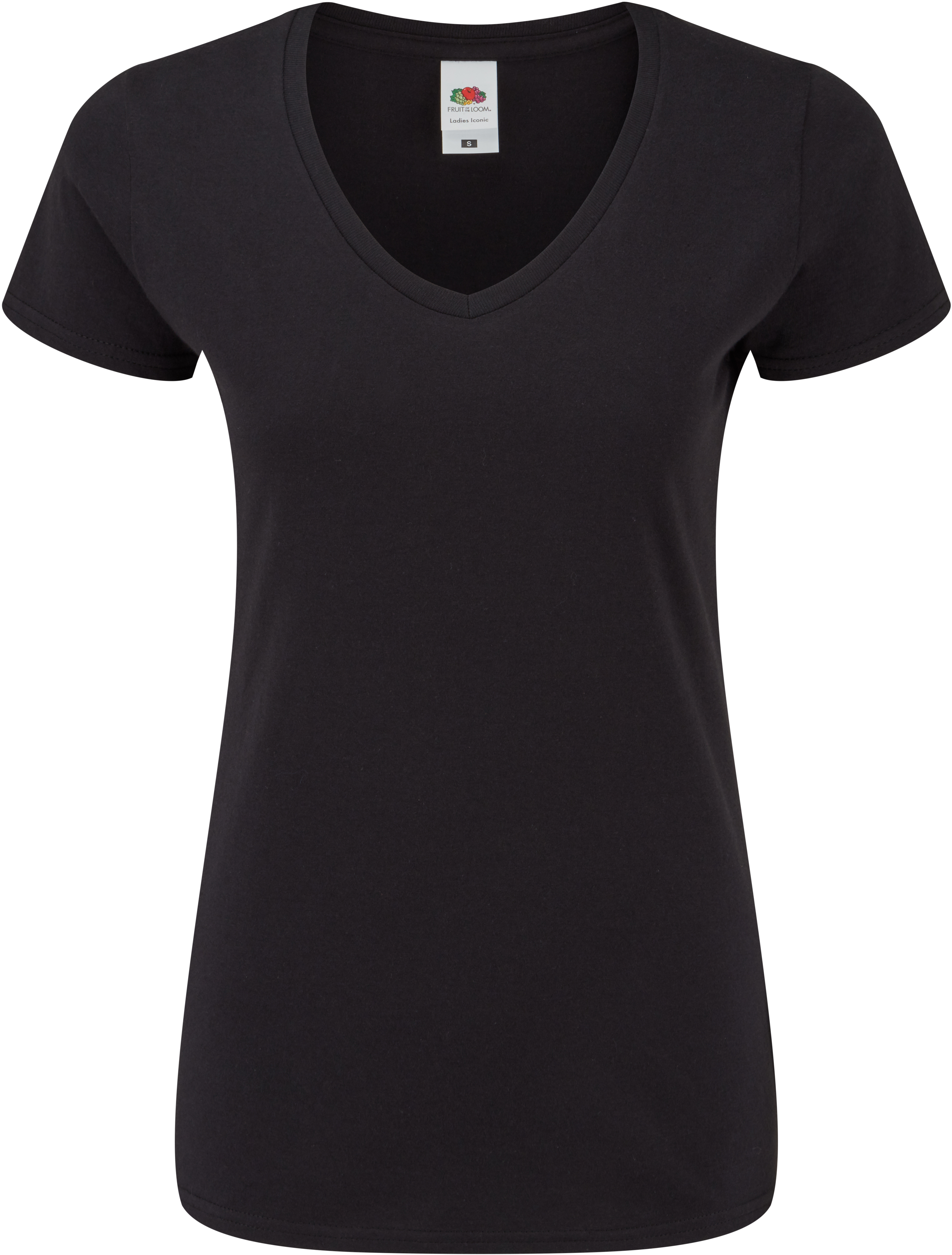 Basic Damen T-Shirt "Iconic 150" mit V-Ausschnitt