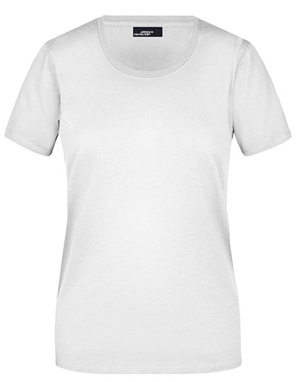 Leicht tailliertes Basic Damen-T-Shirt