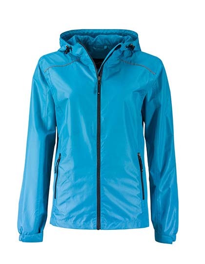 Sportliche Damen-Outdoorjacke mit Kinnschutz