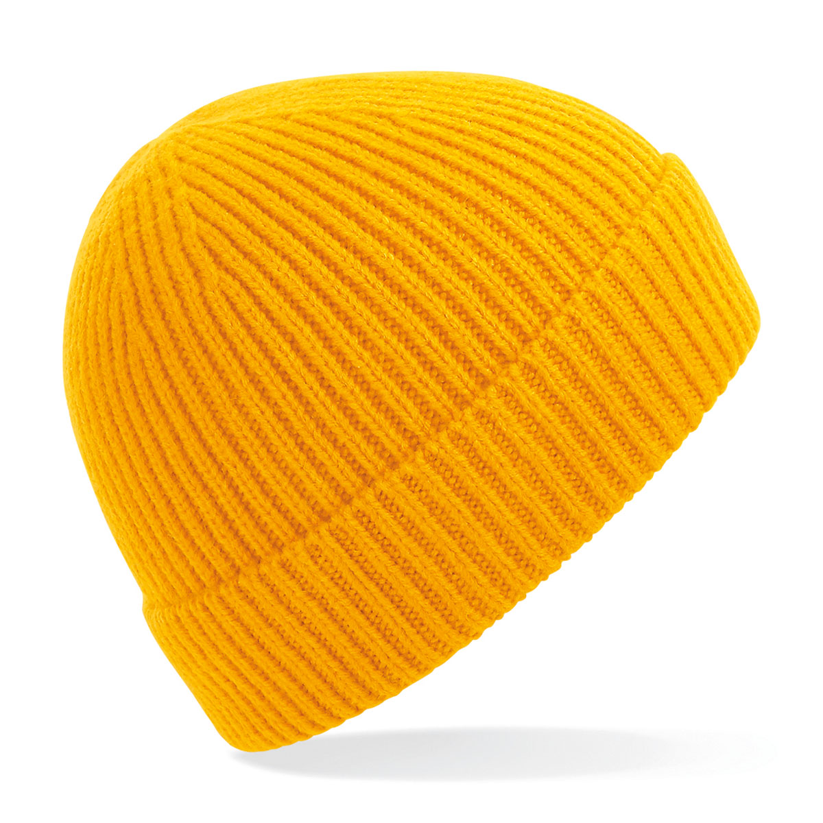 Grob gerippter Beanie