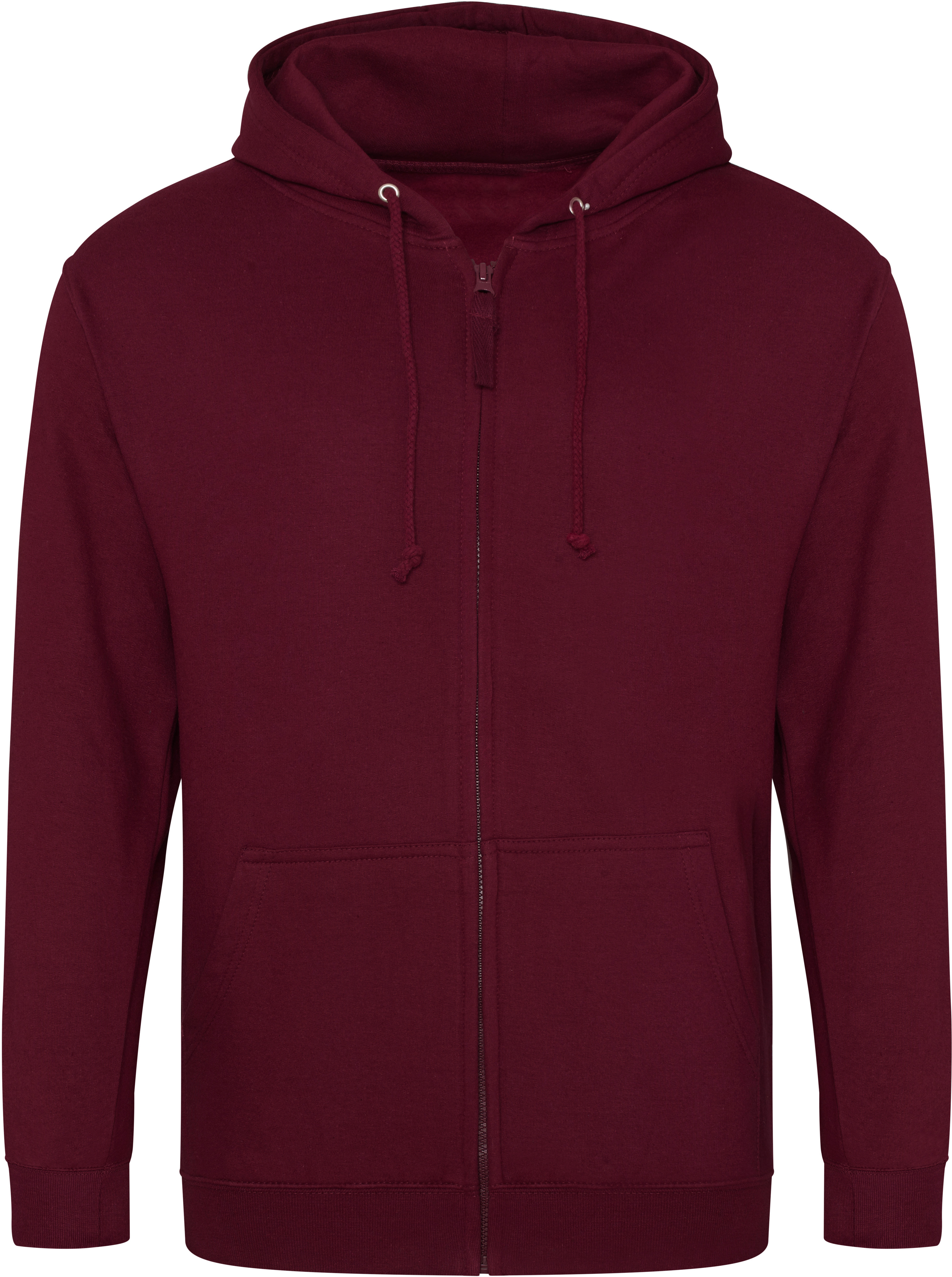 Kuscheliger Herren Zip-Hoodie mit Kängurutasche