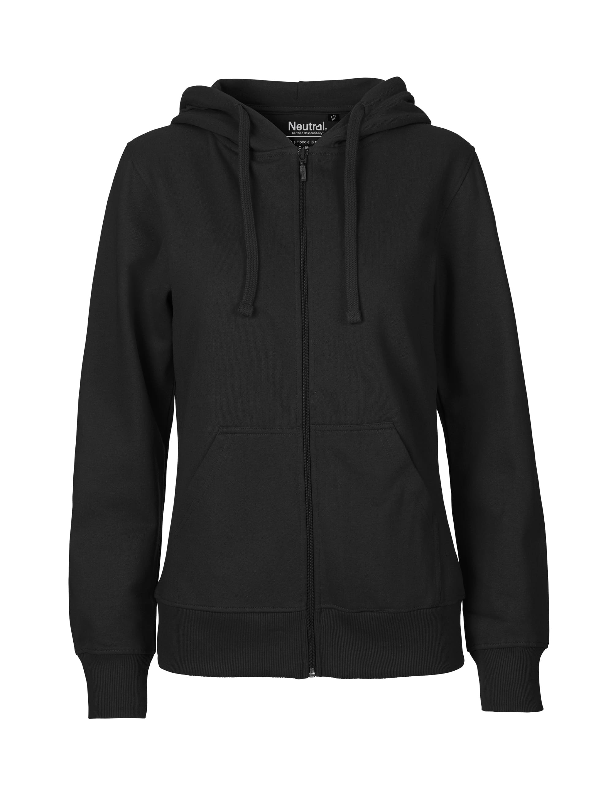 Flauschiger Damen Zip-Hoodie aus Fairtrade-Baumwolle