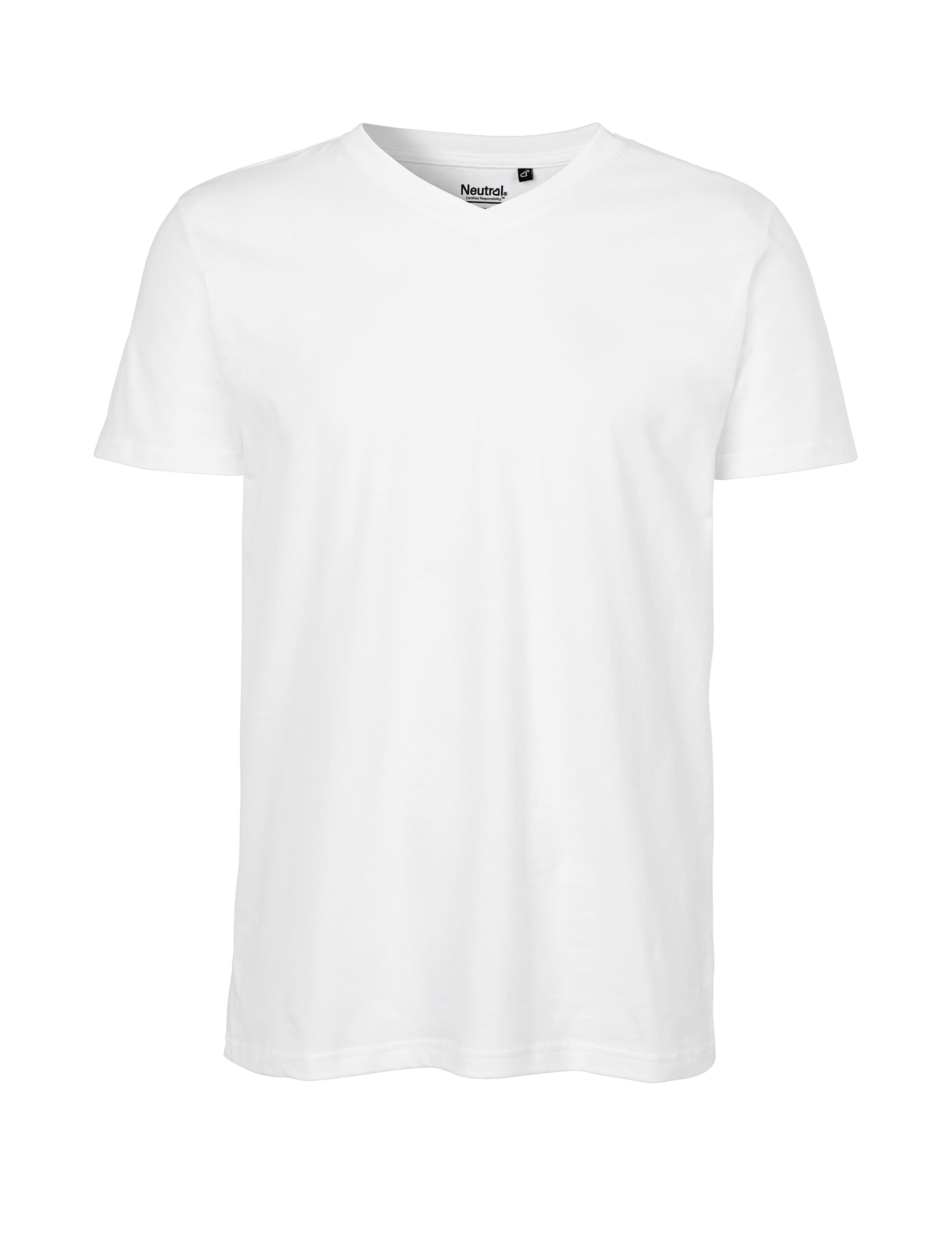 V-Neck Herren-T-Shirt aus Fairtrade-Baumwolle