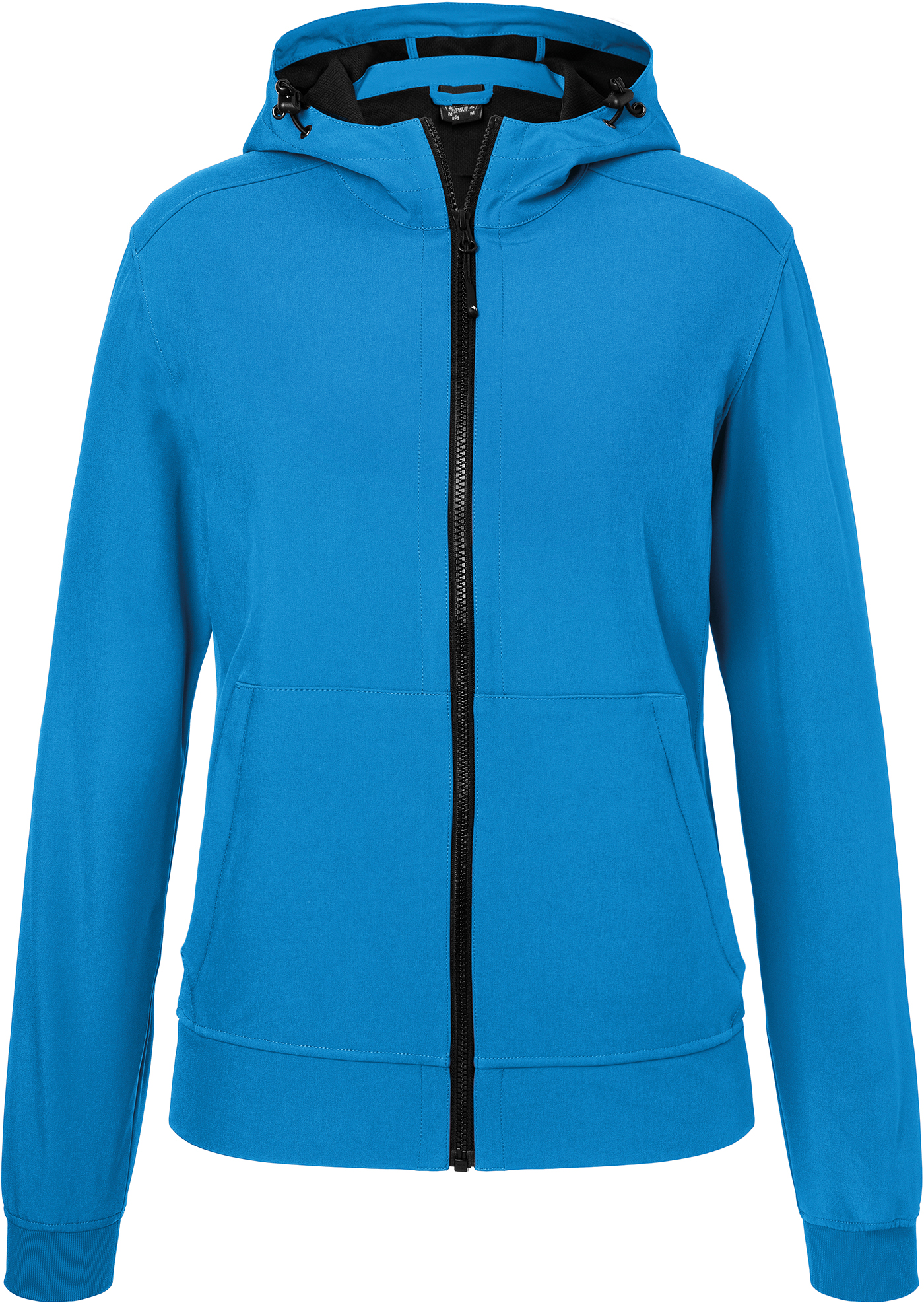 Damen-Softshelljacke Bionic-Finish-Eco und Kängurutasche