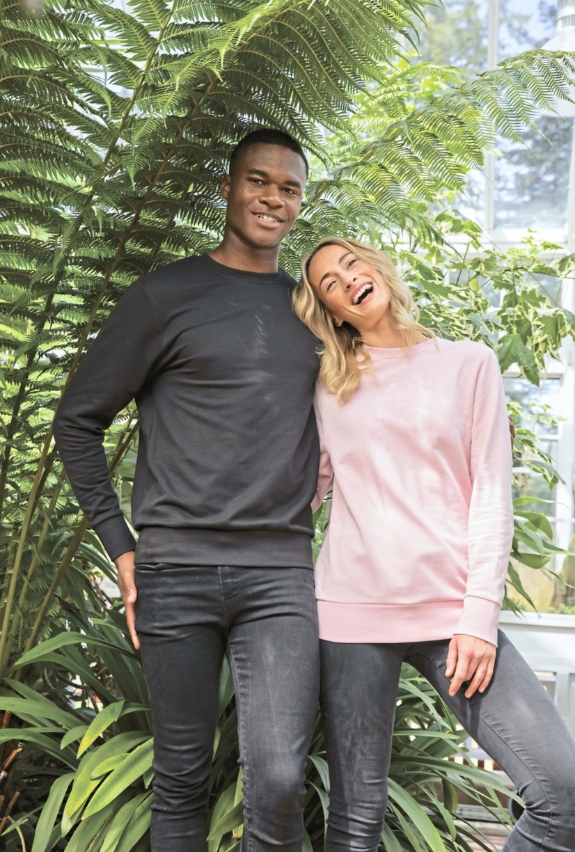 Unisex Basic-Sweatshirt "Essential" aus Bio-Baumwolle in Umstellung