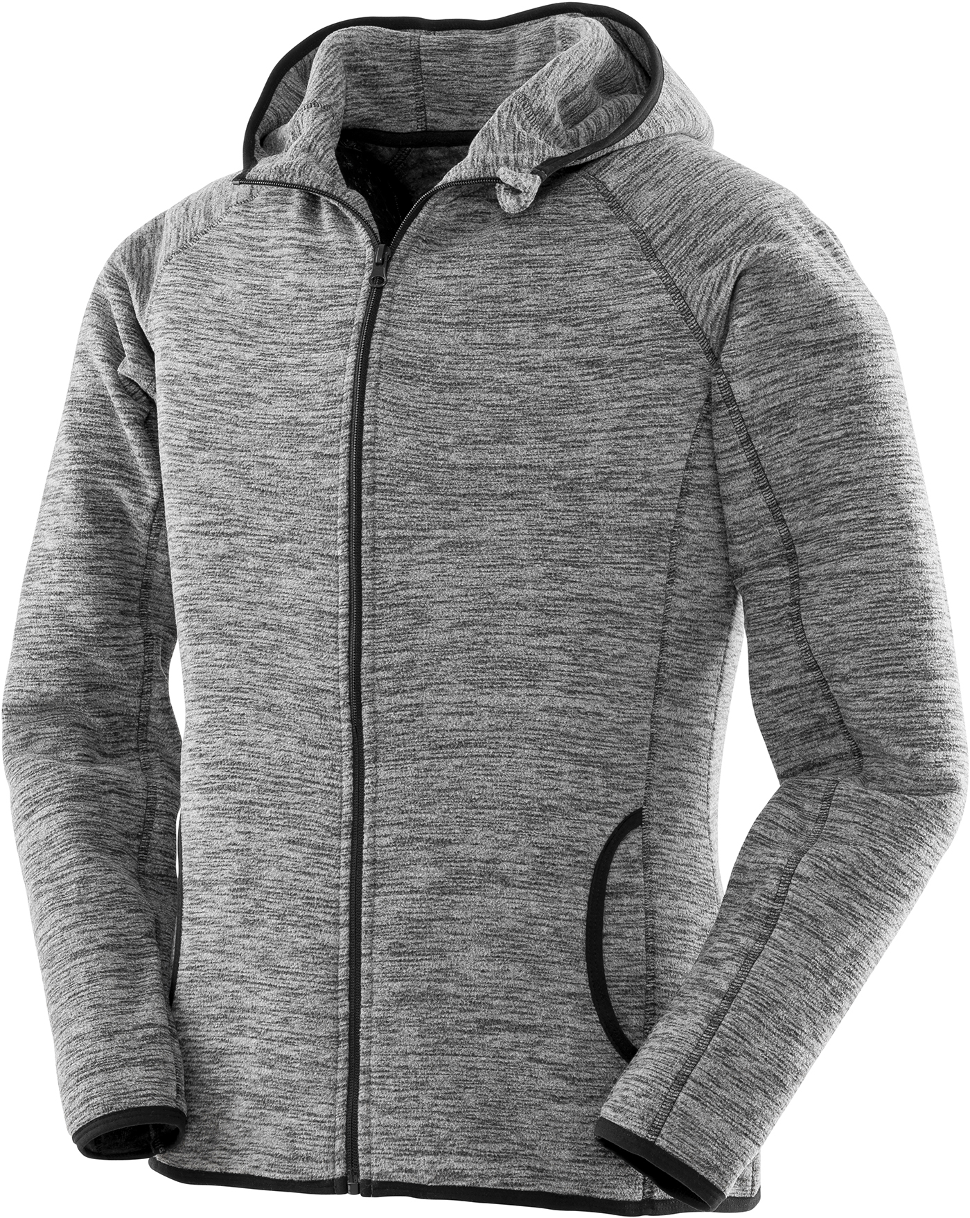 Damen Microfleece-Kapuzenjacke