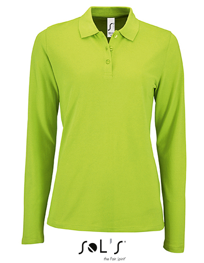 Damen Langarm-Poloshirt "Perfect"