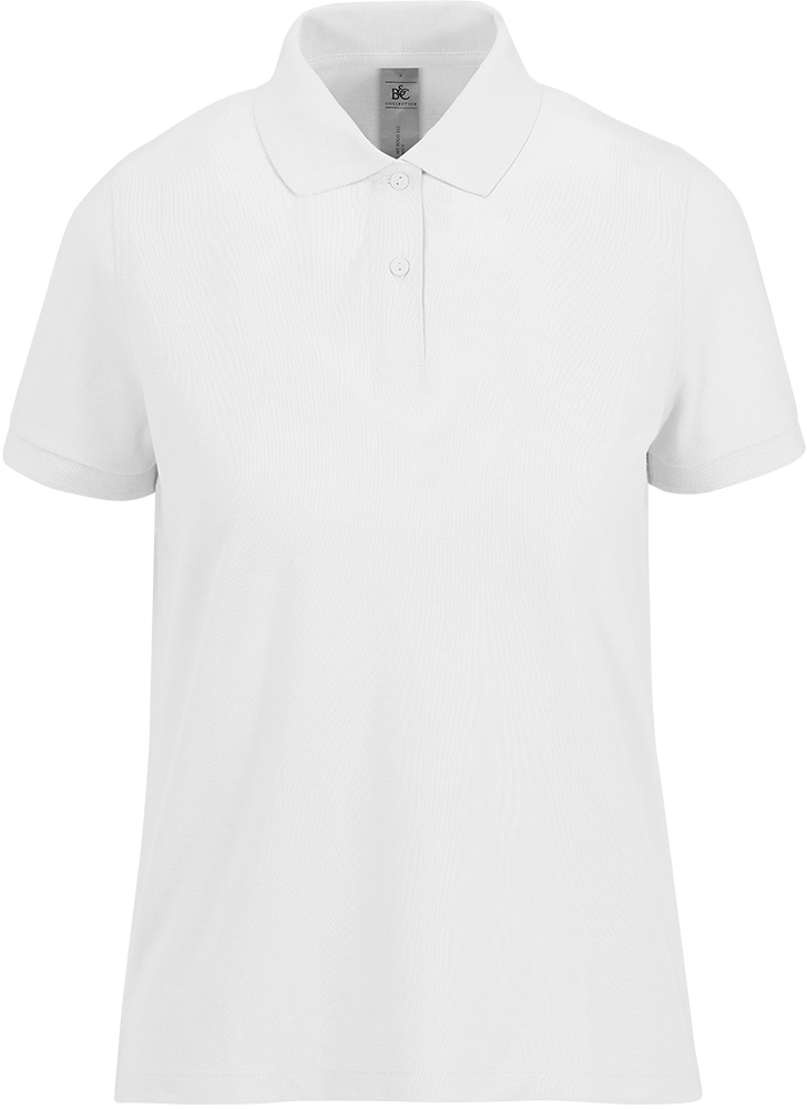 Schweres Damen Poloshirt aus Baumwolle