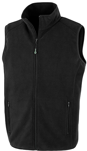 Atmungsaktiver recycelter Unisex-Fleece-Bodywarmer