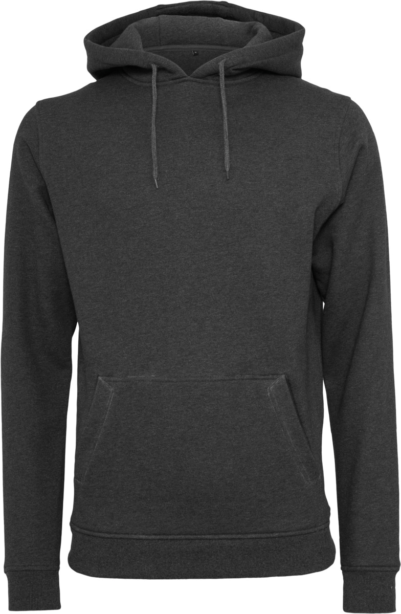 Schwerer flauschiger Herren-Hoodie mit Kängurutasche