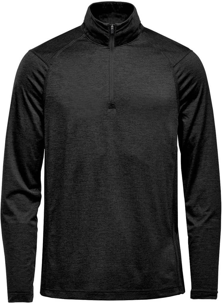 Feuchtigkeitsregulierender Herren 1/4-Zip-Pullover "Milano"