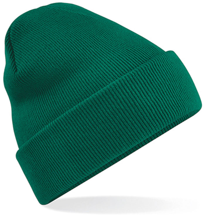 Klassischer Beanie mit Umschlag