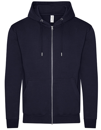 Nachhaltige Unisex-Sweatjacke mit Kapuze