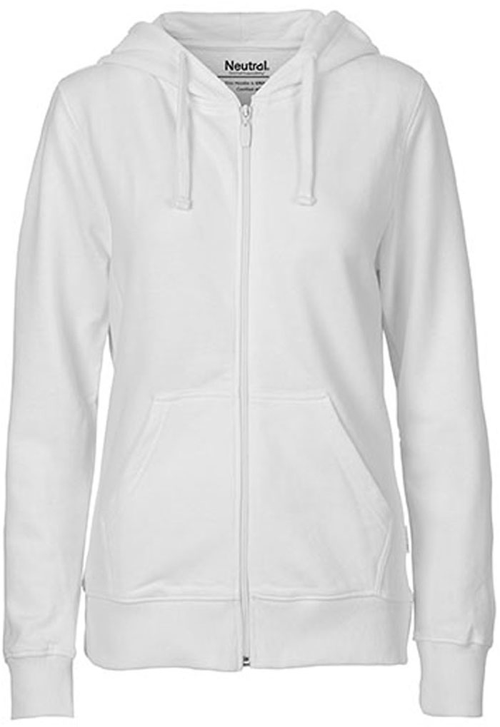 Flauschiger Damen Zip-Hoodie aus Fairtrade-Baumwolle