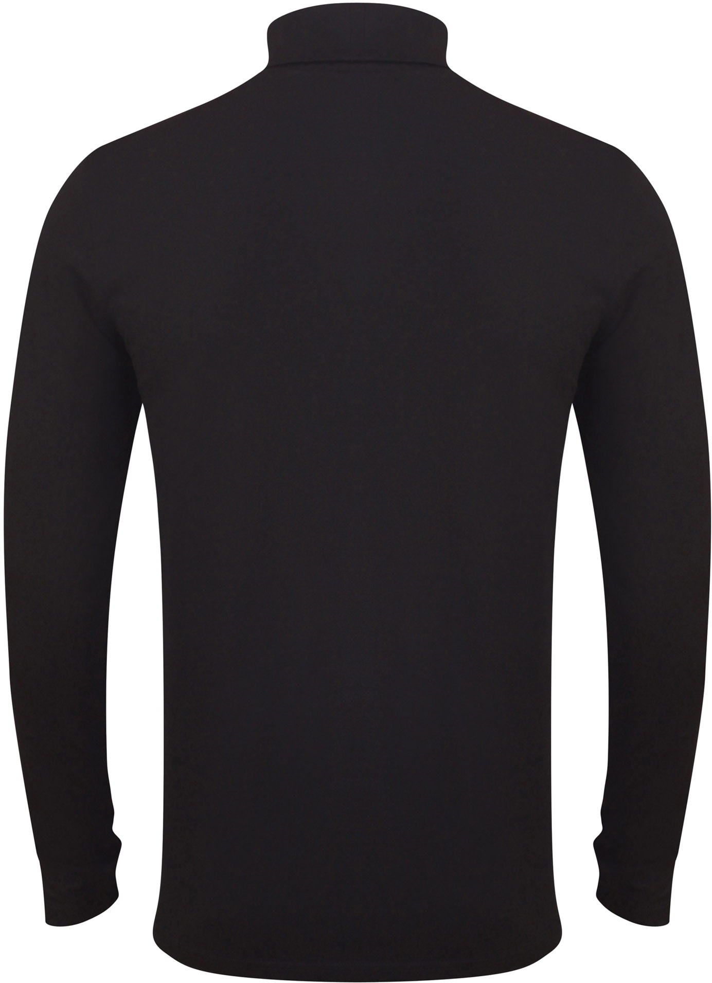 Leichtes Herren Rollkragen Stretch-Longsleeve