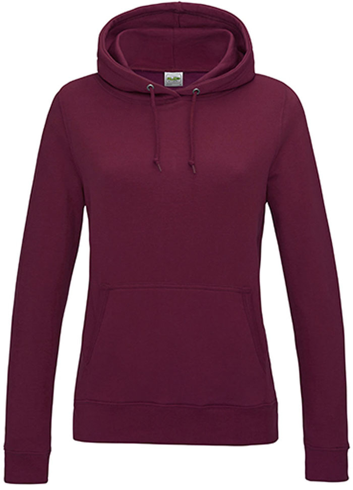 Flauschiger Damen-Hoodie mit Kängurutasche