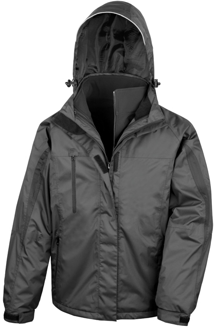 3-in-1 Herrenjacke "Journey" mit Softshell-Innenteil