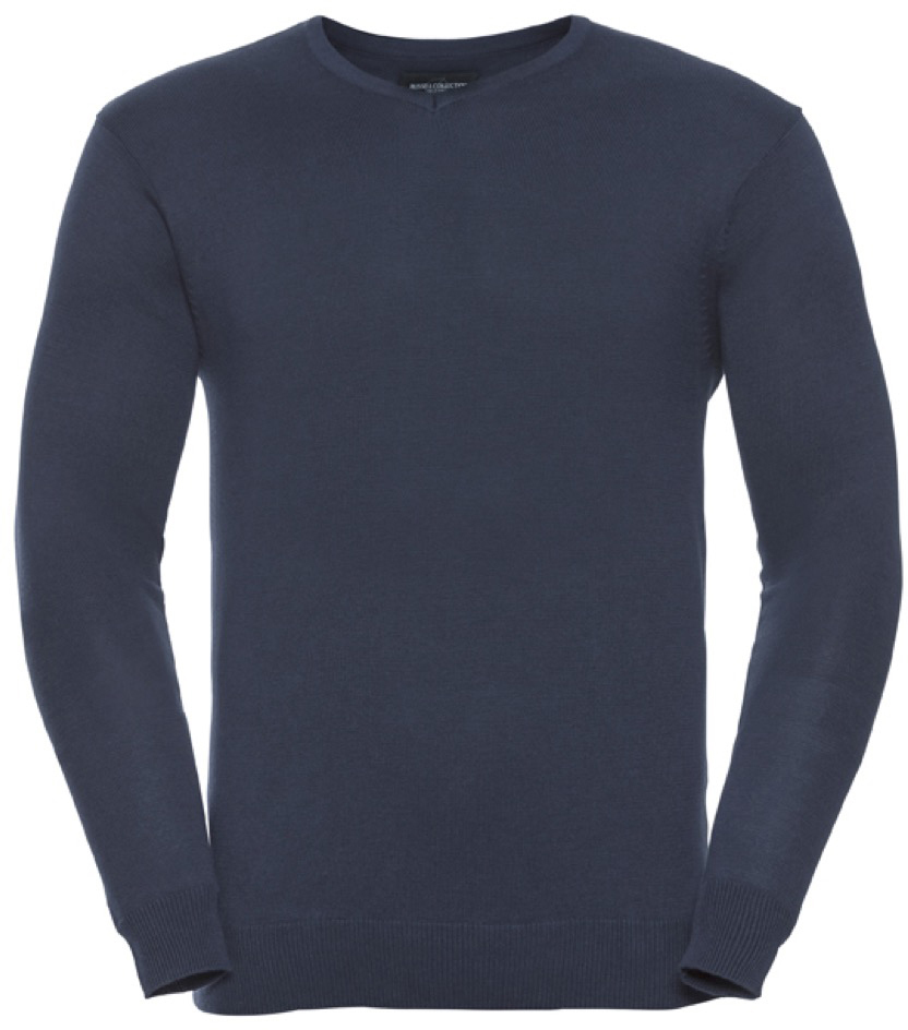 Pflegeleichter V-Neck Herren-Strickpullover