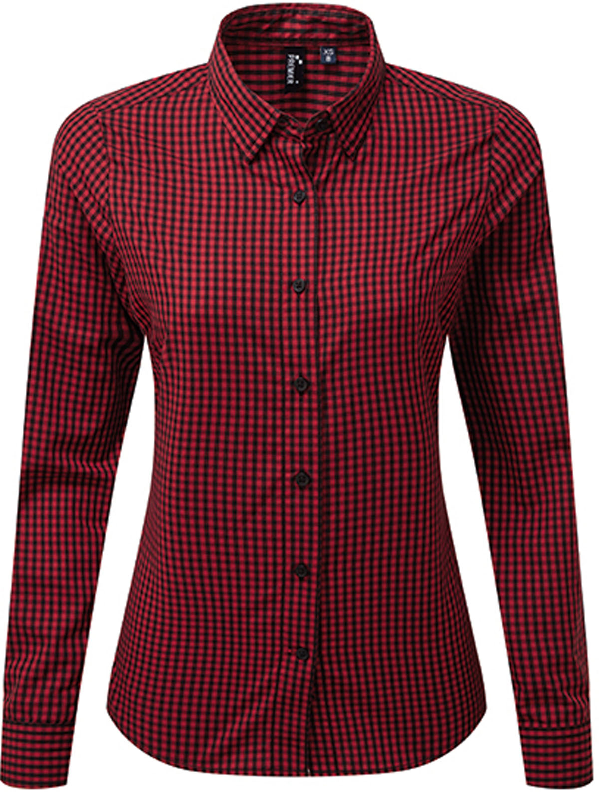 Pflegeleichte Bluse "Maxton" mit Button-Down-Kragen