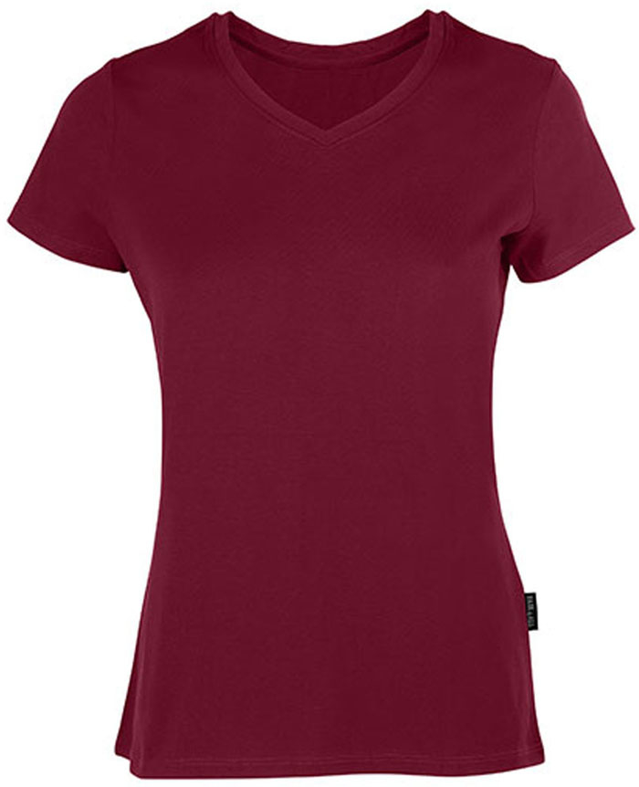 Premium Damen-T-Shirt aus Bio-Baumwolle mit V-Neck