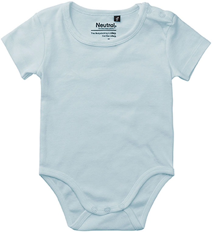 Kurzärmeliger Baby-Body aus Fairtrade-Baumwolle