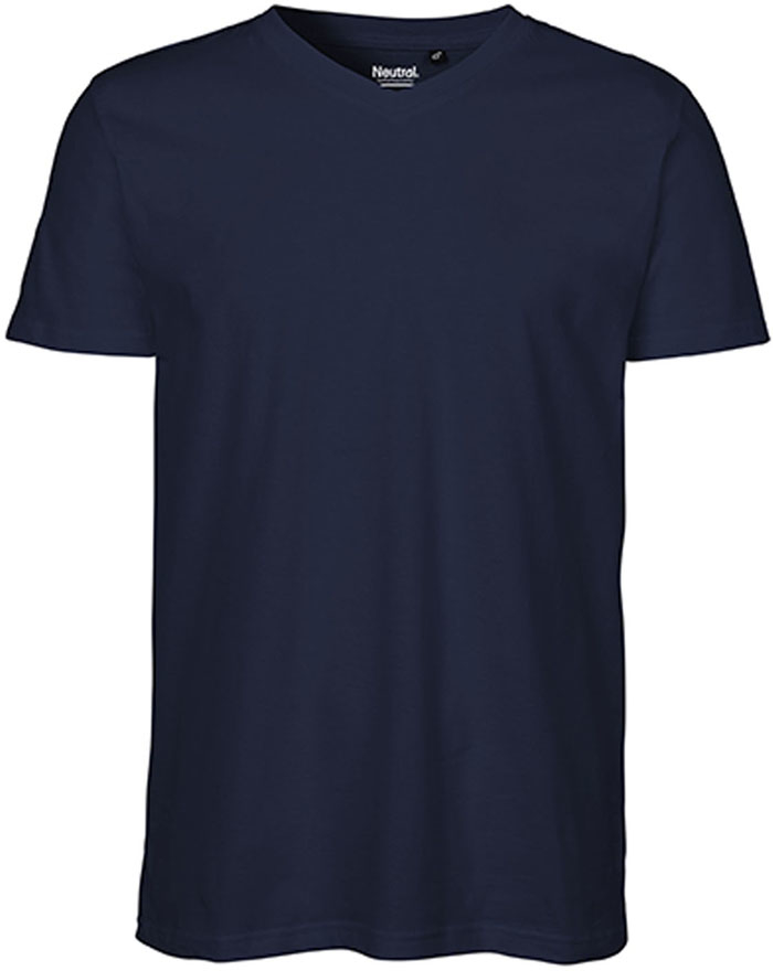 V-Neck Herren-T-Shirt aus Fairtrade-Baumwolle