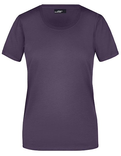 Leicht tailliertes Basic Damen-T-Shirt