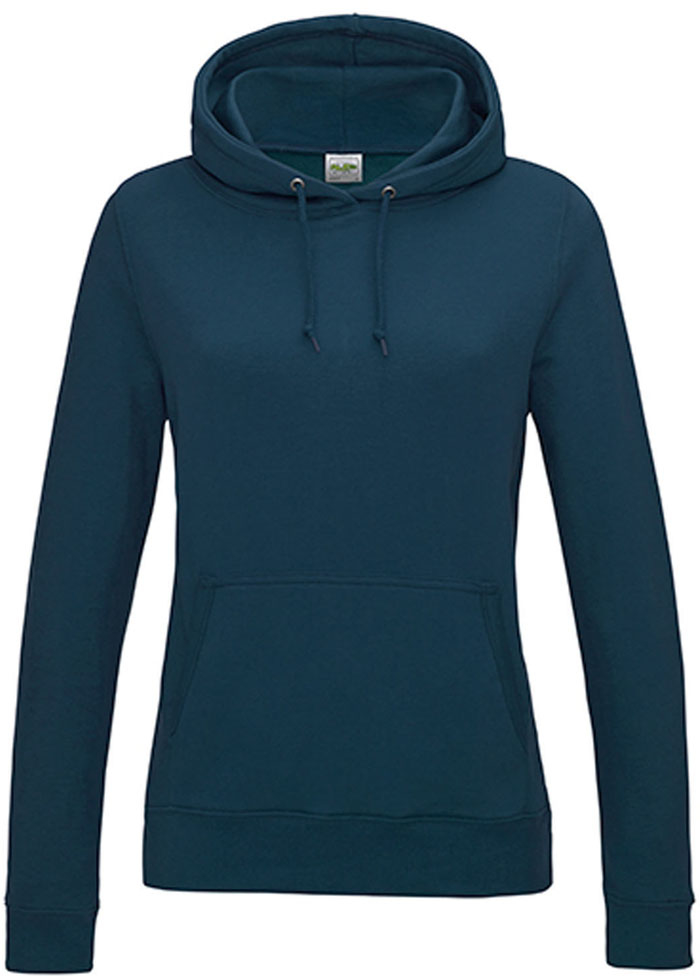 Flauschiger Damen-Hoodie mit Kängurutasche