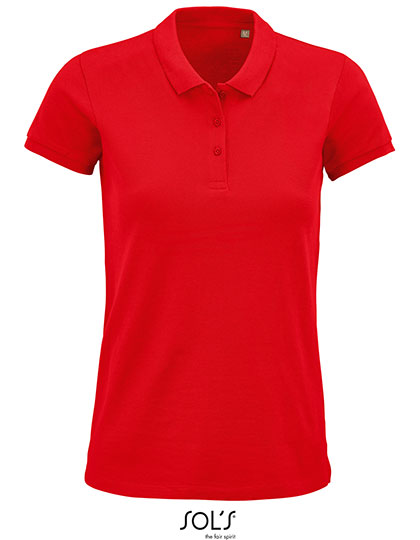 Damen Bio-Poloshirt "Planet"