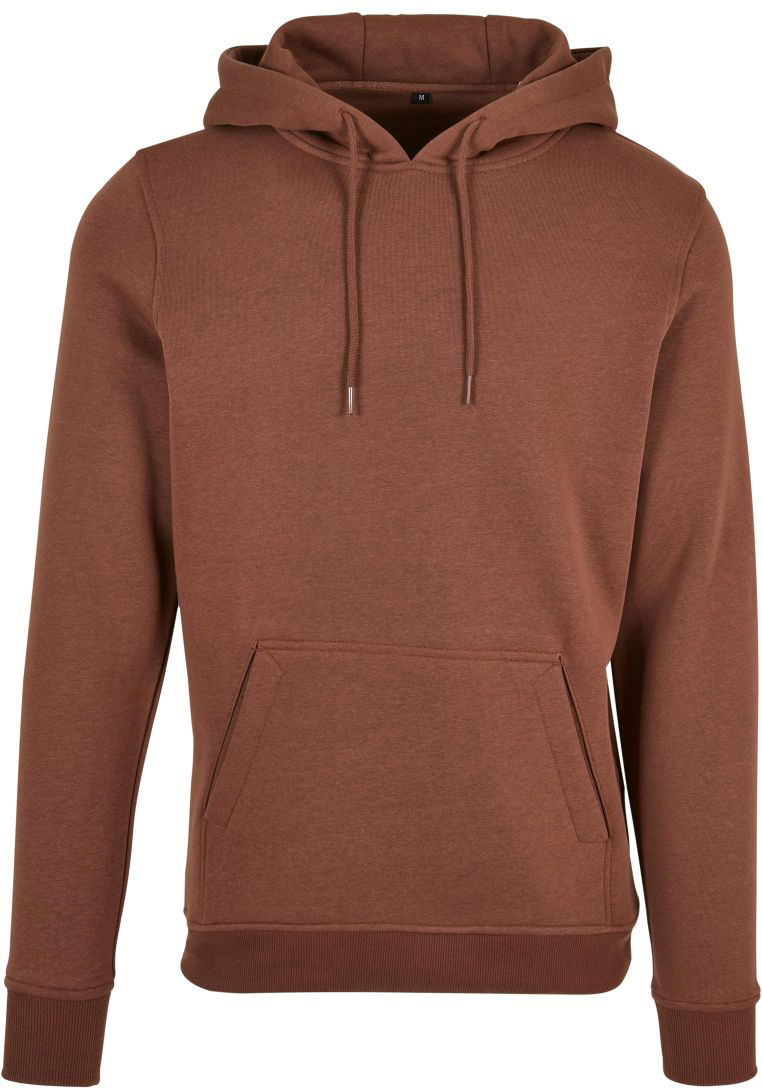 Schwerer flauschiger Herren-Hoodie mit Kängurutasche