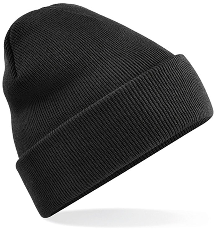 Klassischer Beanie mit Umschlag